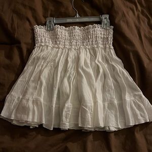 vintage white skirt
